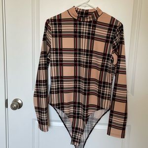 Plaid Bodysuit